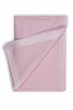 Cachemire accessoires couvertures  plaids mikoko 147 x 203 rose pale 147 x 203 cm
