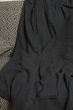 Cachemire accessoires couvertures plaids toodoo plain l 220 x 220 carbon 220x220cm