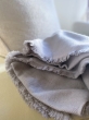 Cachemire accessoires couvertures plaids toodoo plain s 140 x 200 gris perle 140 x 200 cm