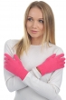 Cachemire accessoires gants manine rose shocking 22 x 13 cm