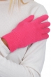Cachemire accessoires gants manine rose shocking 22 x 13 cm