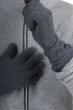 Cachemire accessoires gants tadom anthracite chine 44 x 16 cm