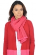 Cachemire accessoires nouveautes orage rose shocking rouge velours 200 x 35 cm