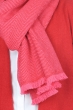 Cachemire accessoires orage rose shocking rouge velours 200 x 35 cm
