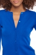 Cachemire gilet femme chloe bleu lapis 2xl
