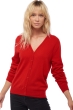 Cachemire gilet femme taline first chilli red m