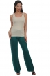 Cachemire pantalon legging femme malice vert anglais 4xl