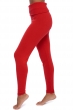 Cachemire pantalon legging femme shirley rouge m