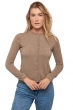 Cachemire pull femme chloe natural brown 2xl