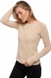 Cachemire pull femme col rond april natural beige xs