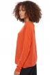 Cachemire pull femme col rond caleen satsuma 2xl