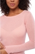 Cachemire pull femme col rond caleen tea rose 2xl