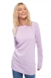 Cachemire pull femme col rond july lilas 2xl
