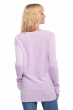 Cachemire pull femme col rond july lilas 3xl