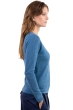 Cachemire pull femme col rond line manor blue xl