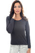 Cachemire pull femme col rond solange anthracite 2xl