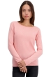 Cachemire pull femme col rond tennessy first tea rose m