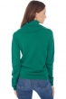 Cachemire pull femme col roule anapolis vert anglais m