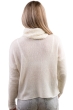 Cachemire pull femme col roule brest ivory t3