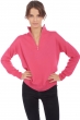 Cachemire pull femme col roule groseille rose shocking 3xl