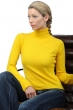 Cachemire pull femme col roule jade tournesol xl