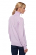 Cachemire pull femme col roule lili lilas 3xl