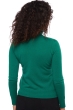Cachemire pull femme col roule lili vert anglais xs