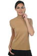 Cachemire pull femme col roule olivia camel xs