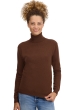 Cachemire pull femme col roule tale first dark camel m