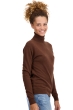 Cachemire pull femme col roule tale first dark camel m