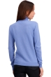 Cachemire pull femme col roule tale first light blue m