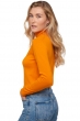 Cachemire pull femme col roule tale first orange xl