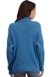 Cachemire pull femme col roule twiggy manor blue m