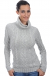 Cachemire pull femme col roule wynona flanelle chine l