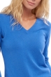Cachemire pull femme col v emma tetbury blue 3xl