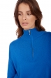 Cachemire pull femme col v groseille tetbury blue 2xl