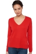 Cachemire pull femme collection printemps ete uliana rouge s