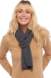 Cachemire pull femme echarpes et cheches ozone dark grey 160 x 30 cm