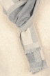 Cachemire pull femme echarpes et cheches tonnerre gris chine beige intemporel 180 x 24 cm