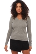 Cachemire pull femme emma gris chine s