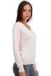 Cachemire pull femme faustine rose pale l