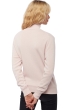 Cachemire pull femme zip capuche akemi natural beige rose pale 4xl