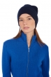 Cachemire pull femme zip capuche elodie bleu lapis 2xl