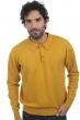 Cachemire pull homme alexandre moutarde 3xl