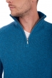 Cachemire pull homme angers manor blue bleu canard xs