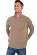 Cachemire pull homme angers natural brown natural beige l
