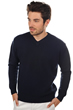 Cachemire pull homme atman marine fonce s