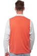 Cachemire pull homme basile corail lumineux l