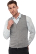 Cachemire pull homme basile gris chine s