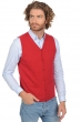 Cachemire pull homme basile rouge velours xs